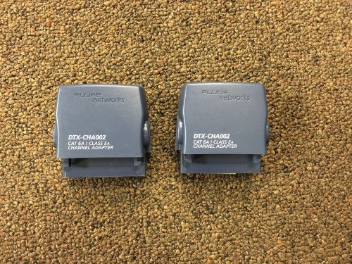 Fluke Networks DTX-CHA002 Channel Adapters for DTX-1800