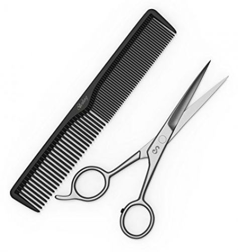 Professional 6.5 Hair Cutting Scissors - Japanese Stainless Steel With BONUS 7