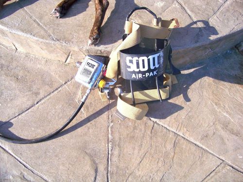 SCOTT 1/2 Hour self-contained Pressure Demand Breathing Apparatus 1987 Edition