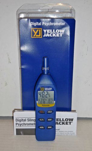 Yellow Jacket 69008 Hand Held Digital Psychrometer and Hygrometer