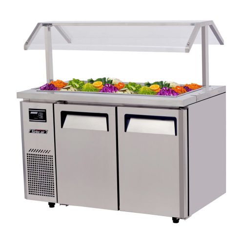 Turbo air jbt-48, 47 1/4-inch refrigerated buffet display table, 11 cu. ft. for sale