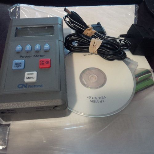 NetTest - 6025C Optical Power Meter with accessories