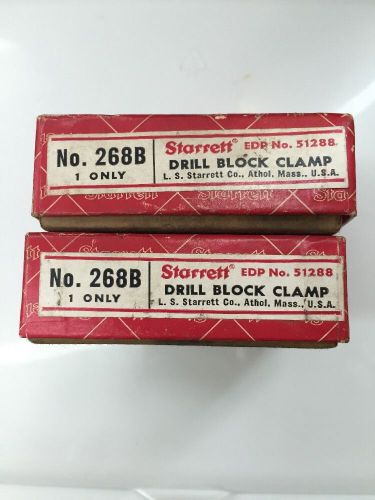 Starrett 268B Cast Iron Clamp, 1-1/8&#034; Diameter Hold Capacity