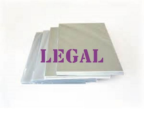 100 pk legal size  laminating laminator pouches sheets  9 x 14-1/2   3 mil... for sale