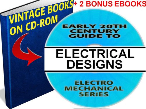Vintage guide: instructions on design &amp; construction of small electric motors-cd for sale
