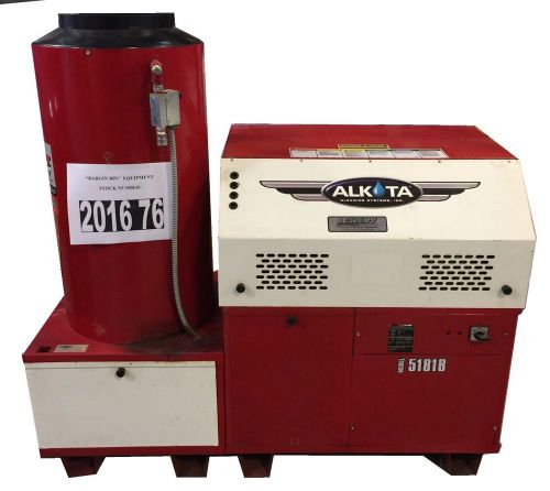 Used alkota hot water natural gas 5gpm @ 1800psi pressure washer for sale
