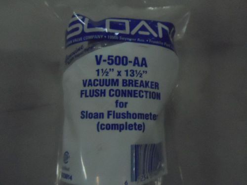 SLOAN  VACUMM BREAKE FLUSH CONNECTION NIB V-500-AA