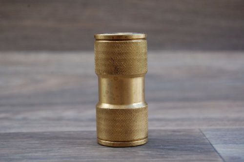 Alkon dot 3/4&#034; brass ailine union quick disconnect through and through for sale