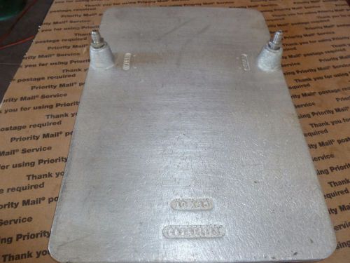Cold Plate Aluminium #1 Circuit For Draf