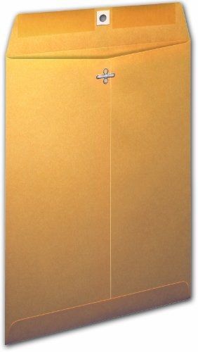 Ampad Clasp Envelope, Brown Kraft, 9 x 12, 100-Box (73108)