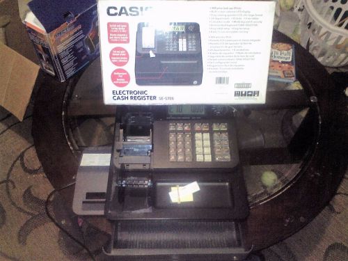 casio electronic cash register model SE -S700 In Original Box LCD Display
