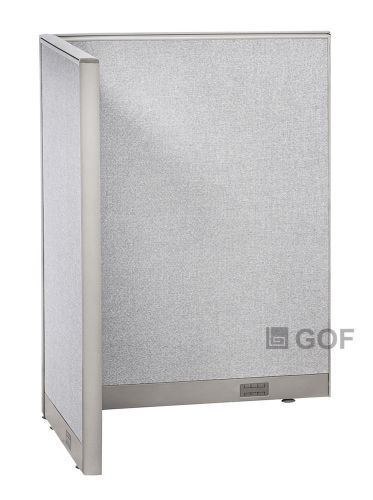GOF L-Shaped Freestanding Partition 36D x 48W x 60H /Office, Room Divider 3&#039;x4&#039;