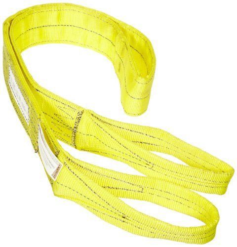 Indusco 77865989 type 3 nylon flat eye synthetic sling, 2 ply, 11500 lbs load 8 for sale