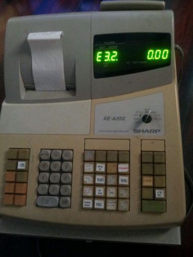 Sharp XE-A202 Cash Register