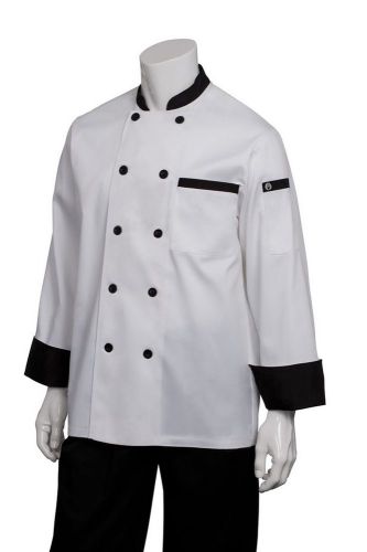 Chef works bbtr dijon basic chef coat white 4x-large for sale