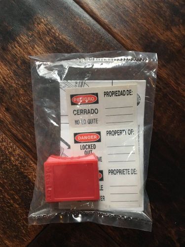 Master lock #s2005 plug lockout 110-120v plugs, new for sale