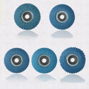 4” / 105mm Zirconium Sanding Grinding Removal Flap Discs For Angle Grinders