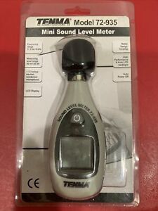 Tenma 72-935 Mini Sound Level Meter Frequency Range 31.5 Hz  Khz Size 210x55x32