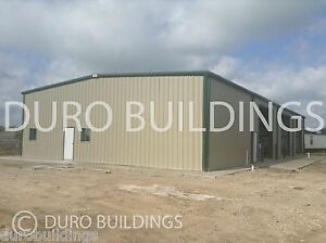 DuroBEAM Steel 40&#039;x60&#039;x16&#039; Metal DIY Building Kit Made To Order Workshop DiRECT
