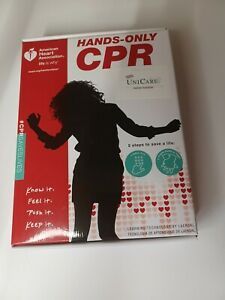 Hands Only CPR Kit American Heart Association NIB Inflatable Mannequin W/ DVD