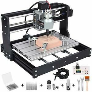 Upgraded mcwdoit CNC 3018 Pro Router Kit 3 Axis GRBL Control Engraver Wood PC...