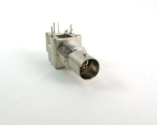 (100) amphenol 31-71043-4310 connector receptacle bnc/f - ra pcb mount 75 ohm for sale
