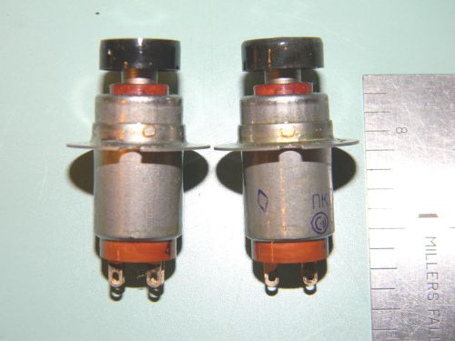 AVIATION EXTREME QUALITY PUSHBUTTON SWITCHES, LOT OF 2pcs, RUSSIAN MADE