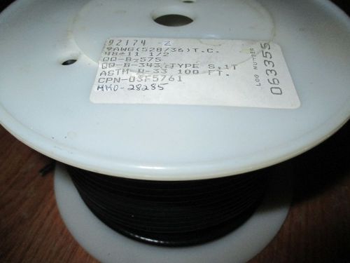 Coaxial cable, rg58a/u, 50 ohm imp., 20awg (19x33), transmission black 100ft. for sale