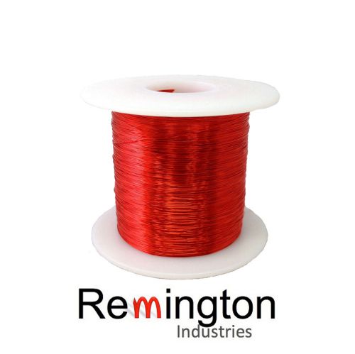 31 AWG Gauge Enameled Copper Magnet Wire 1.0 lbs 4054&#039; Length 0.0095&#034; 155C Red