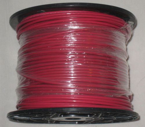 500 FT Reel SOUTHWIRE USA 12AWG Gauge 600 Volt Copper Red Machine Tool