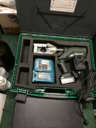 Greenlee gator plus battery powered cable cutter 18v makita for sale