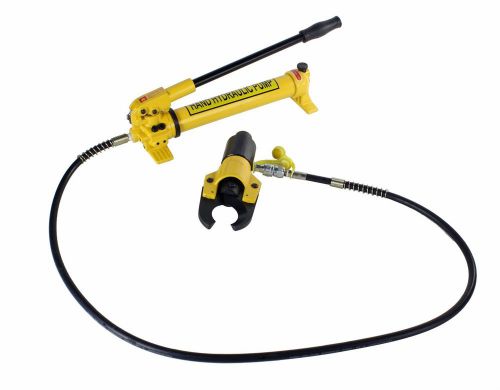 SDT 750 2&#034; 12 Ton Hydraulic Wire Cable Cutter Head Al/Cu fit GREENLEE® w/ Pump