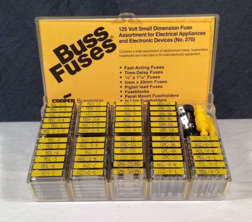 Cooper bussman fuse kit no. 270 for sale