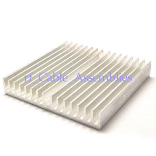 5PCS 60x60x10MM High Quality White Sawing Aluminum Heat Sink Router Computer Rad