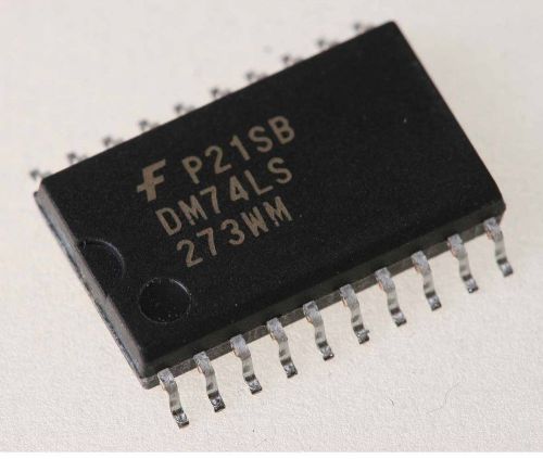 5 PCs Fairchild Semiconductor DM74LS273WM Flip Flops 8-Bit Register