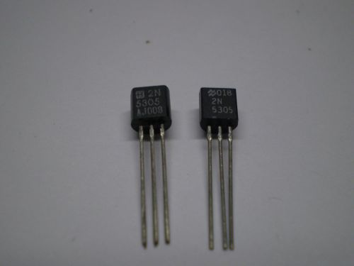 2N5305 NPN Darlington Transistor, 300mA, 25V, hFE = 2000 to 20,000, Qty 5