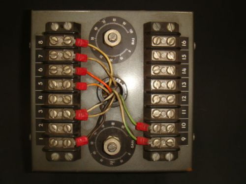 Magnetics inc. shunt amplifier 4511-e2694, dual input 200 mv, used for sale