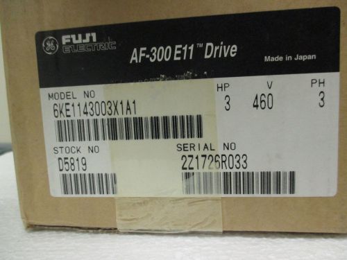 General Electric Fuji AF-300 E11 Drive 6KE1143003X1A1