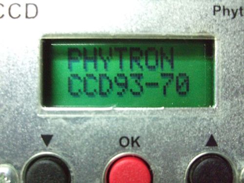 PHYTRON CCD93-70 STEPPER MOTOR POWER STAGE DRIVER DISPLAY MINI-H-24