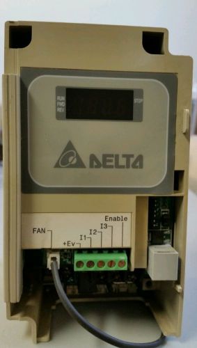 Delta Inverter DTR007S21A Input 1 Phase 5A,  Output 3PH 3.2A 240V