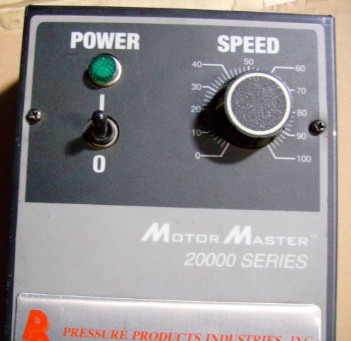Minarik Motor Master 20000 Series Speed Drive