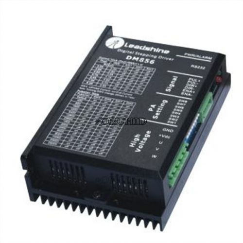 +80vdc 2/4-phase motor driver dm856 motors 0.5a to stepper 5.6a leadshine for sale