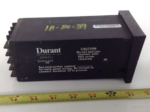 Durant solid state 1800 digital counter 51800-401 1800-511 for sale