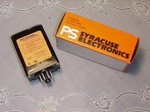 PS Syracuse Electronics Timing Relay DLR-013420 420 Second 115 Volts NEW IN BOX!