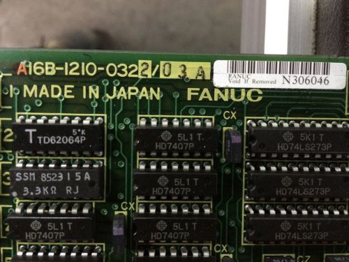 Fanuc Circuit Board A16-1210-0322