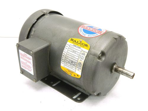 Baldor m3558 electric motor 2hp 1725 rpm 56/56h 208-460 vac 3 phase for sale