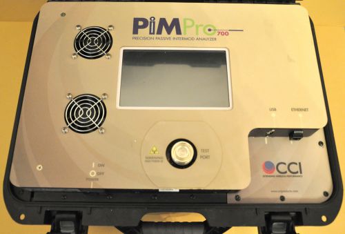 CCI PimPro 700 700MHz LTE  Precision Passive Intermod Analyzer PIM Calibrated