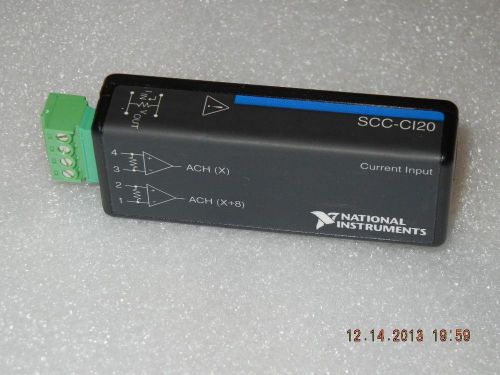 National Instruments SCC-CI20 Current Input module, 777459-05, Top Condition!