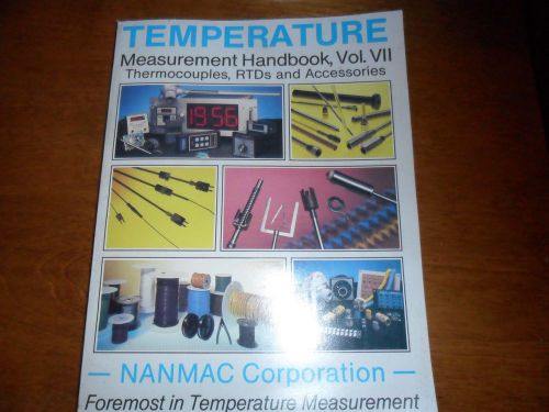 Temperature Measurement Handbook VOL. V11 Thermocouples ,RTDs more