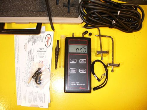 Dwyer manometer air flow test gauge meter testing kit for sale